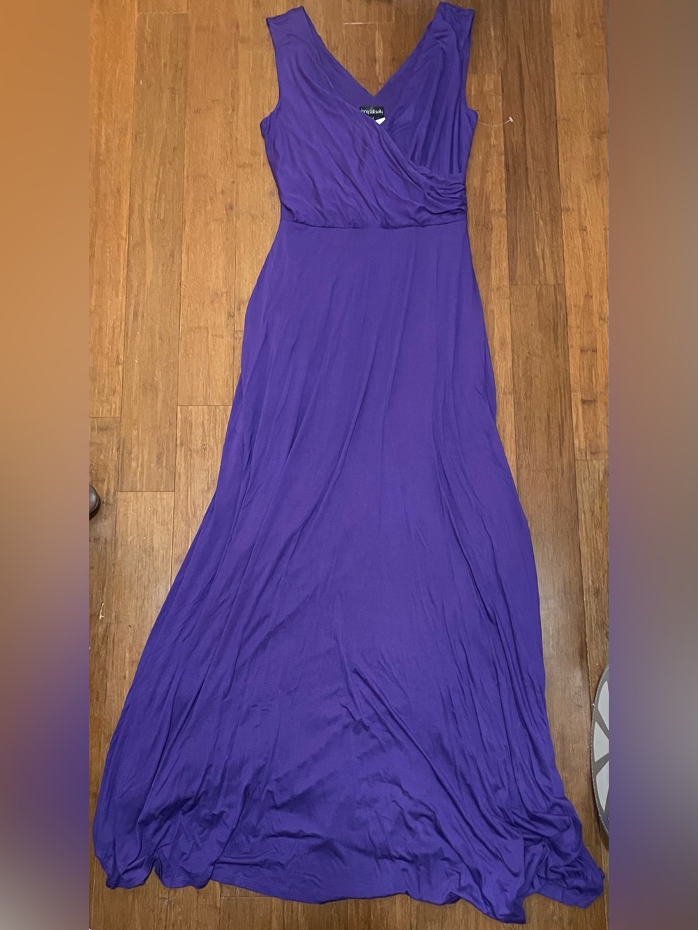 Long Tall Sally Dress NWT 8 Tall Double Layer Wrap Maxi